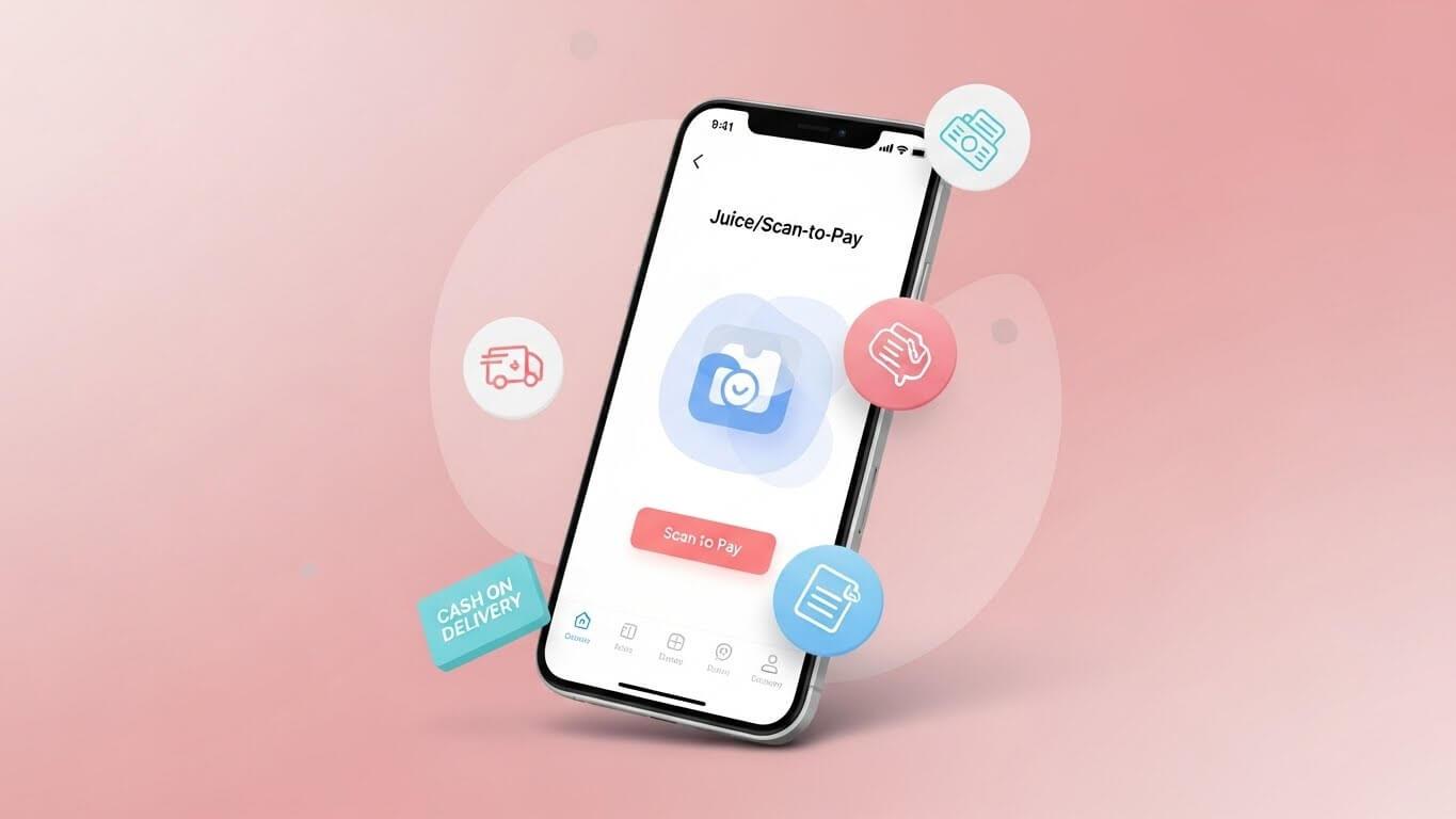 How COD & Juice / Scan-to-Pay work with Atelier de Méa